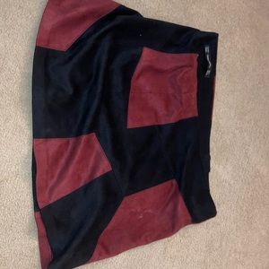 Zara suede skirt